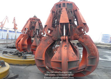 Çin 10T Elektrikli Hidrolik Polip Kepçe / Çelik Hurda Orange Peel kepçe Tedarikçi
