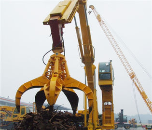 Çin 1.25m³ Ekskavatör Kepçe Ek Orange Peel Ekskavatör Kepçe Kepçe Yükleme Çelik Hurda Tedarikçi
